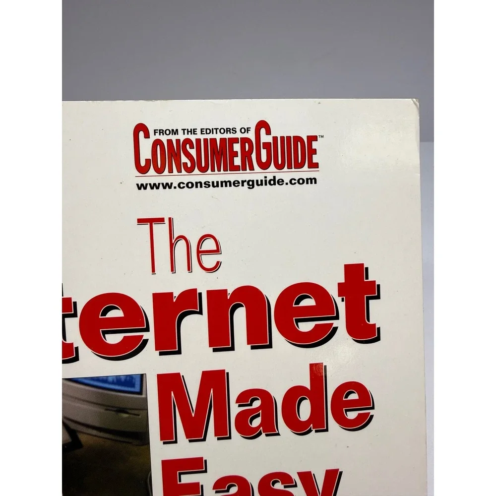 The Internet Made Easy for Seniors Consumer Guide Book with CD-ROM Vintage Tech